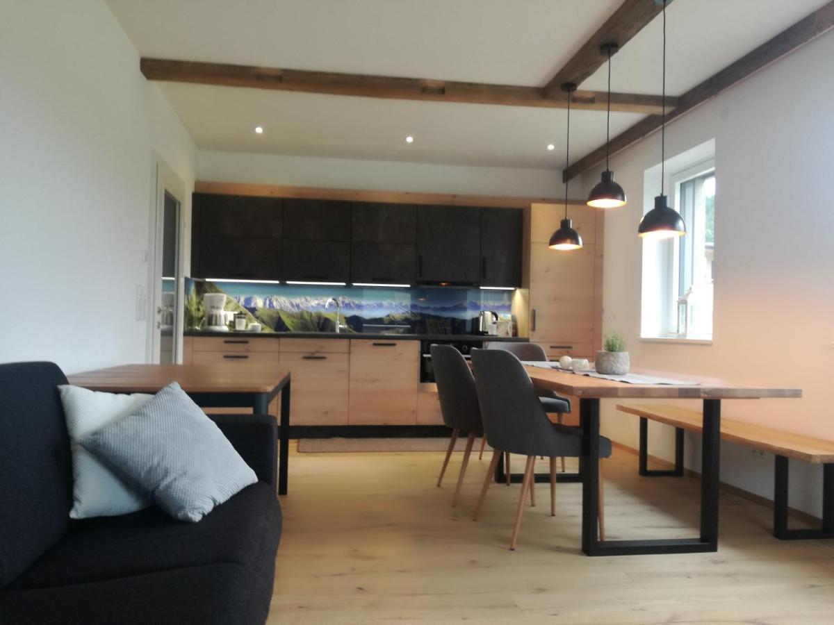 Appartement Ferienwohnung Bergahorn Groebming 格洛博明 外观 照片