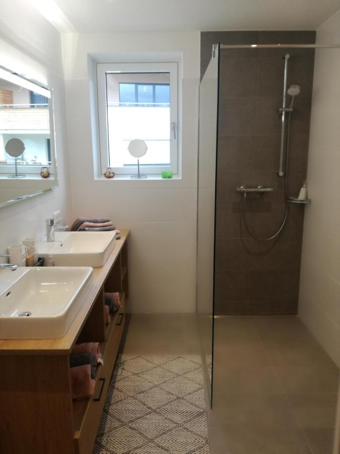 Appartement Ferienwohnung Bergahorn Groebming 格洛博明 外观 照片