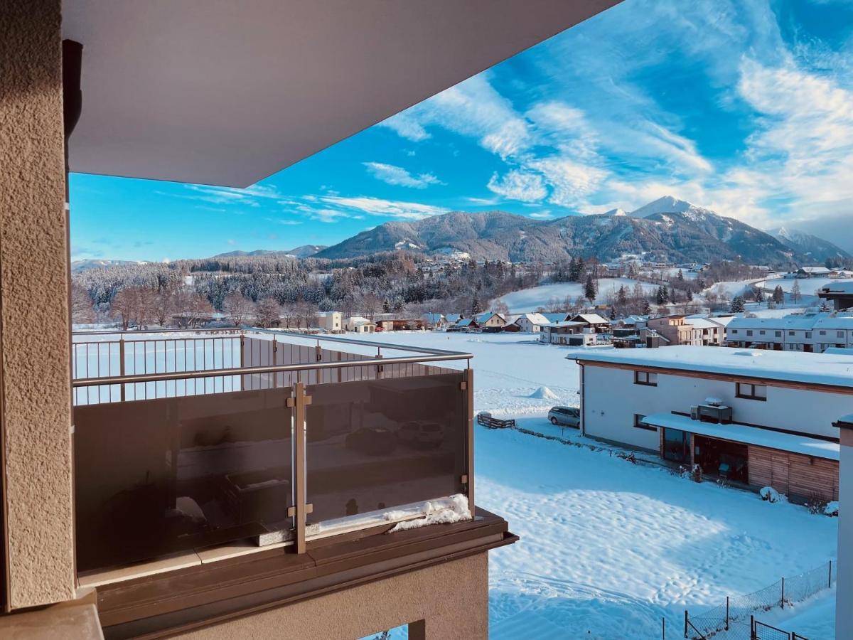 Appartement Ferienwohnung Bergahorn Groebming 格洛博明 外观 照片