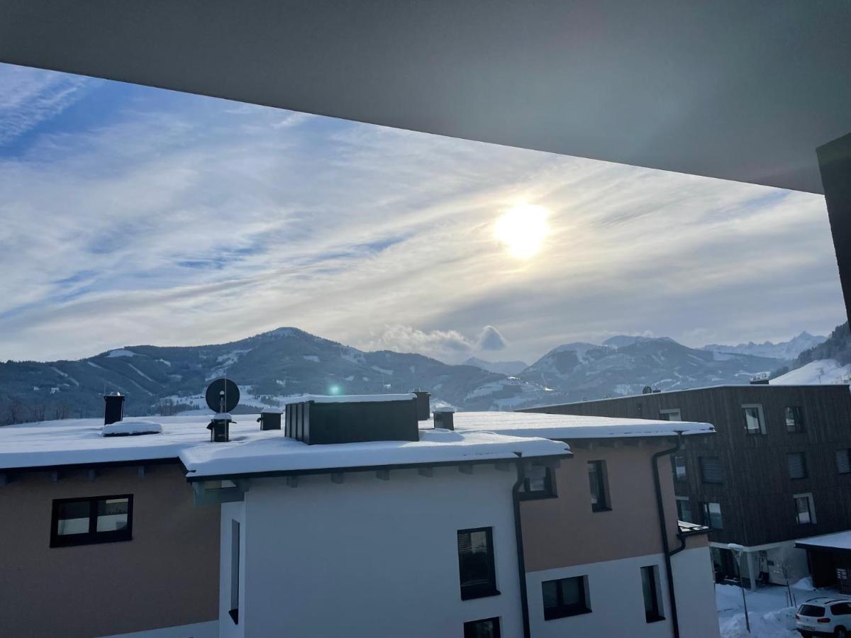 Appartement Ferienwohnung Bergahorn Groebming 格洛博明 外观 照片